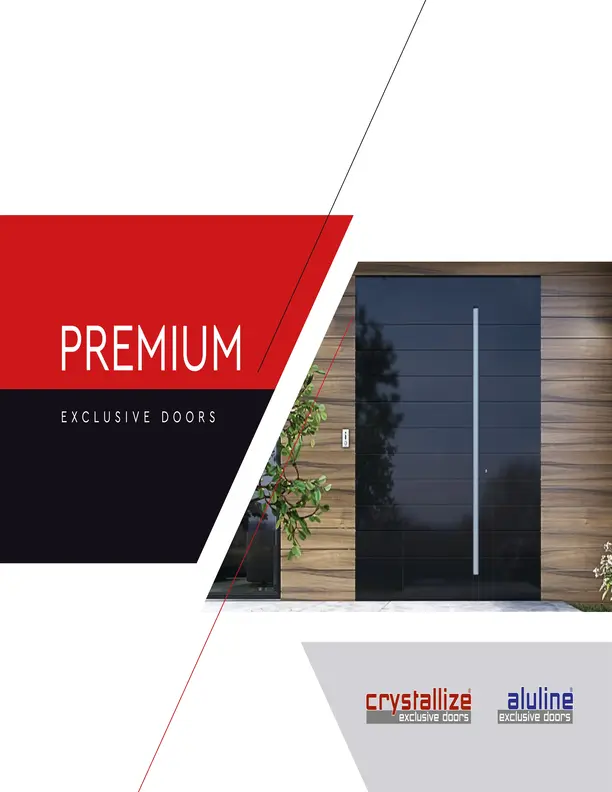 TEHNi Crystallize Aluline catalog cover