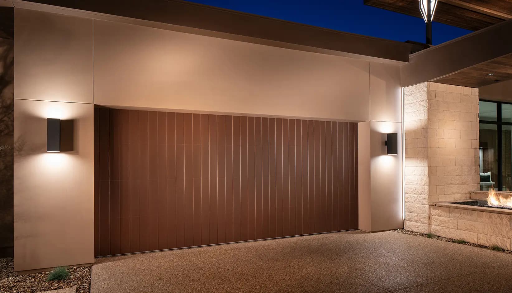 Canyon Ridge Carriage House (5-Layer) installed example 1