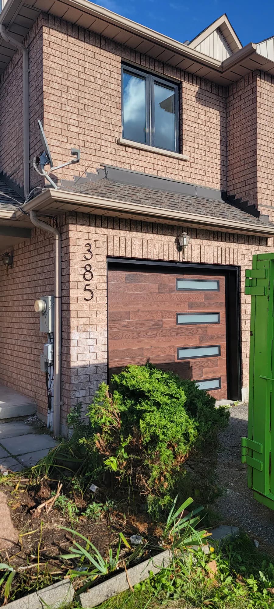 Completed Better View garage-door project