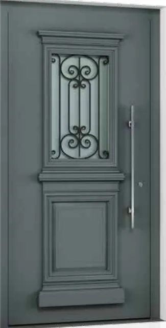 Classic with iron aluminium door