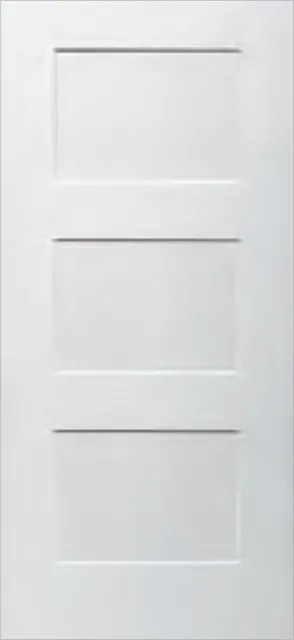 Shaker fiberglass door