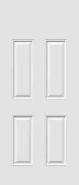 4 panel steel door