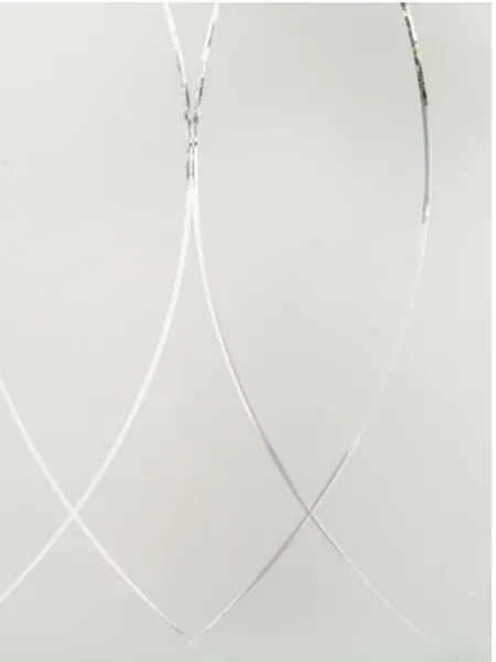 Curves decorative glass