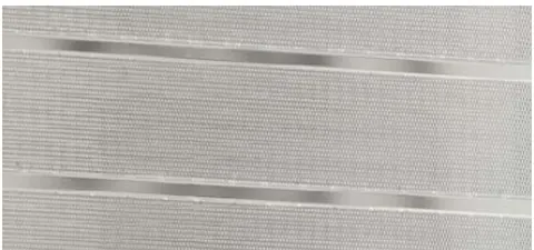 Linear textured glass