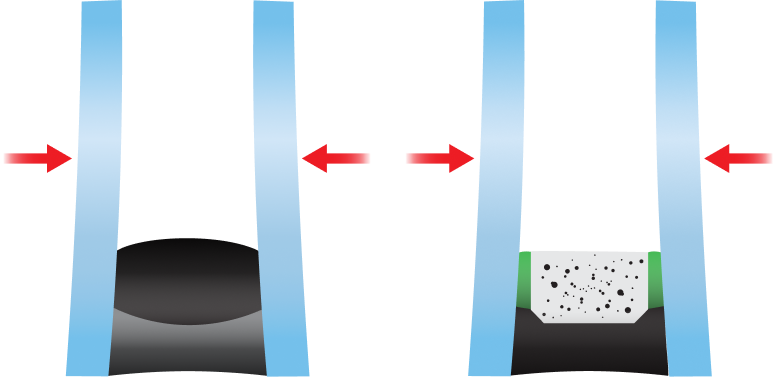 Permanently Flexible Spacer