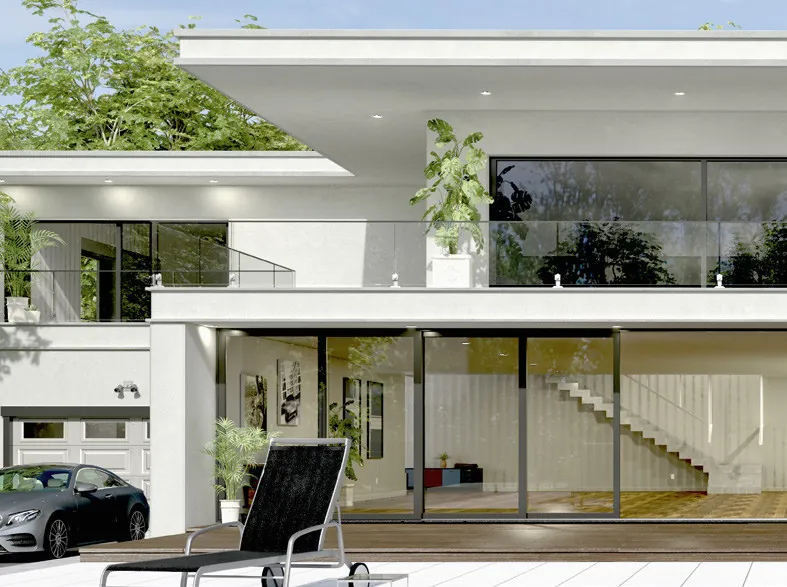Sliding & lift-and-slide in a modern home