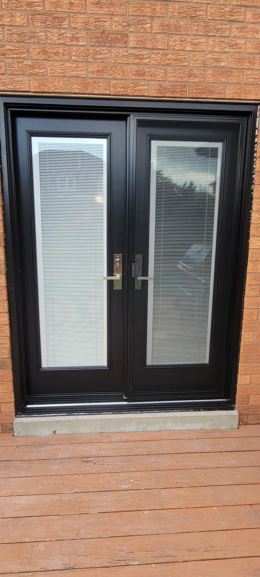 Completed Better View entry doors project photo