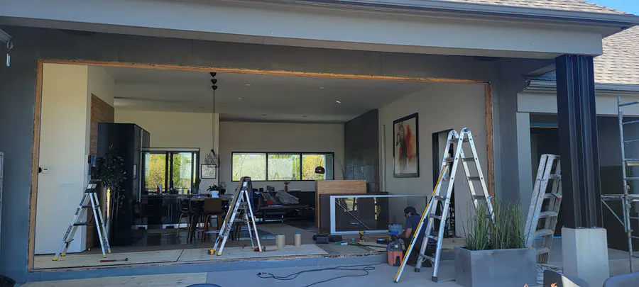 Completed Better View patio doors project photo